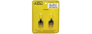 American Z Line ~ Z Scale ~ Bettendorf Freight Trucks ~ 8mm Coupler Arm ~ 2-Pack ~ 90011-1