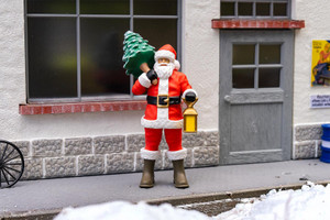 Pola G ~ G Scale ~ Santa Claus with Tree and Lantern ~ 331537