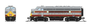 Broadway Limited ~ N Scale ~ EMD F3A ~ DCC Sound ~ Delaware, Lackawanna & Western #664 ~ 9208