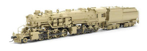 Broadway Limited ~ HO Scale ~ Brass Hybrid 2-8-8-0 Bullmoose SA-C-6 Pre-1944 ~ Painted, Unlettered ~ DCC Sound ~ 9427