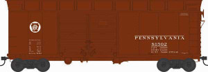 Bowser ~ HO Scale ~ X31F Double-Door Turtle-Roof Boxcar ~ Pennsylvania #81582 ~ 43339