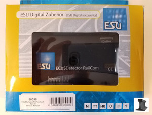 ESU ~ EcosDetector ~ 4 Channel ~ RailCom Feedback Occupancy Detector ~ ESU50098