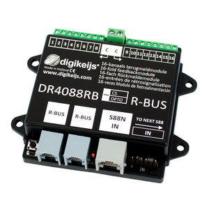 Digikeijs DR4088RB-CS ~ 16 Channel Occupancy Feedback For Roco ~ R-Bus & S88(N)