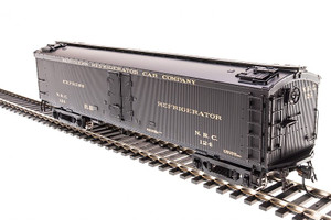 Broadway Limited ~ HO Scale ~ GACX NRC 53'6" Wood Express Reefer #124 ~ 1836
