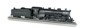 Bachmann ~ HO Scale ~ Baltimore & Ohio B&O #5213 4-6-2 ~ Light Pacific W/Sound ~ 52801