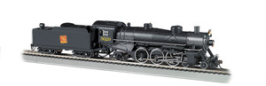 Bachmann ~ HO Scale ~ Grand Tuck Western #562 4-6-2 ~ Light Pacific W/Sound ~ 52804