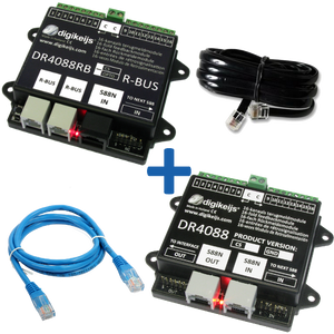 Digikeijs DR4088RB-OPTO Start Set ~ 32 Channels Occupancy Feedback ~ For ROCO™