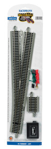 Bachmann ~ EZ Track #6 Turnout ~ Left ~ HO Scale 44559