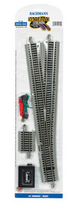 Bachmann ~ EZ Track #6 Turnout ~ Right ~ HO Scale 44560