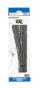 Bachmann ~ EZ Command® #4 Turnout ~ Left ~ HO Scale 44139
