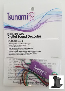 Soundtraxx Tsunami 2 ~ TSU-2200 Steam - 2 ~ Sound Decoder 884007
