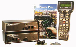 NCE ~ Power Pro PH-Pro 10 Amp Starter Set ~ 524006 ~ Includes D408SR Decoder
