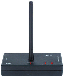 NCE ~ RB02 ~ 2nd Generation Radio Base Wireless Receiver DCC RB-02 W/Cable ~ 5240023