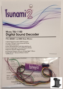 Soundtraxx Tsunami 2 ~ TSU-1100 EMD Diesel Sound Decoder ~ 885001