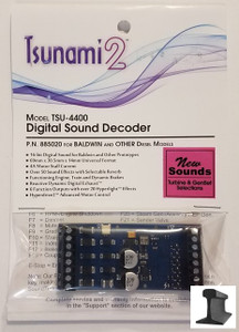 Soundtraxx Tsunami 2 ~ TSU-4400 Baldwin, Turbine, Genset & Other Diesel DCC Sound Decoder 4 Amp ~ 885020