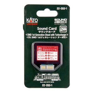 Kato ~ EMD 1st Generation Diesel ~ w/ Turbocharger Soundcard for Sound Box ~ 22-203-1