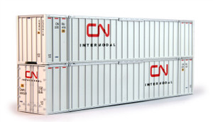 Kato ~ HO Scale ~ CN Canadian National 53' Container ~ (2 Pack) ~ 309027