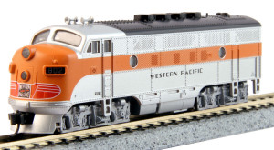 Kato ~ N Scale ~ F3A F3 Western Pacific #803 DCC Ready ~ 176-1203