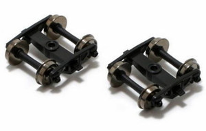 Atlas ~ HO Scale ~ Roller Bearing Caboose Trucks (2 Trucks) ~ 190000