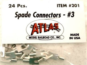 Atlas ~ #3 Spade Connectors (24 pcs) ~ 201