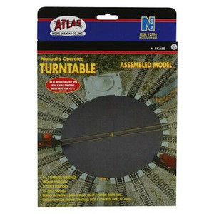 Atlas ~ N Scale ~ Manual Turntable ~ Can Be Motorized ~ 2790