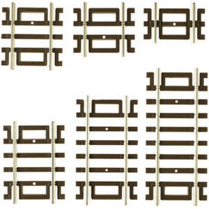 Atlas ~ HO Scale ~ Code 83 ~ Assortment Straight Track ~ (12 pcs) ~ 524