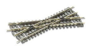Peco ~ N Scale ~ Code 80 ~ Short Crossing 25 Degree Insulfrog (1 pc) SL-393