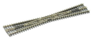 Peco ~ N Scale ~ Code 55 ~ Long Crossing 8 Degree Insulfrog (1 pc) ~ SL-394F