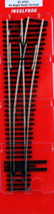 Peco ~ HO Scale  ~ Code 83 ~ Right Hand Switch Track #5 Turnout Insulfrog SL-8351
