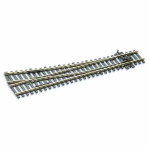 Peco ~ HO Scale  ~ Code 100 ~ Medium Radius Right Hand Switch #6 Turnout Insulfrog ~ SL-95