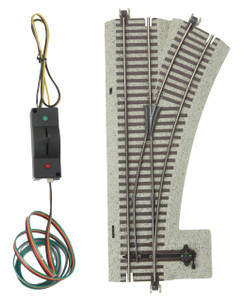 MTH S Gauge #3 Remote Control Switch Turnout Right Hand 35-1018