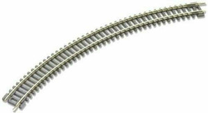 Peco ~ N Scale ~ Code 80 ~ No. 2 Double Curved 10 3/8" Radius Track Wood Ties (1 pc) ~ ST-15