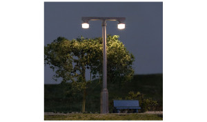 Woodland Scenics ~ HO Scale ~ Just Plug Twin Lamp ~ JP5676