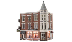 Woodland Scenics ~ HO Scale ~ Built and Ready ~ Davenport Department Store ~ BR5039