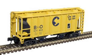 Atlas ~ N Scale ~ Trainman PS-2 Covered Hopper ~ Baltimore & Ohio #6321664 ~ 50004172