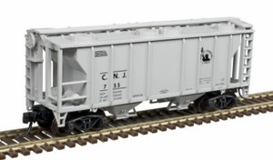 Atlas ~ N Scale ~ Trainman PS-2 Covered Hopper ~ Jersey Central #830 ~ 50004187