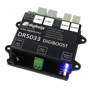 Digikeijs DR5033 Booster Only ~ Works With Digitrax, NCE, MRC, Lenz, Etc