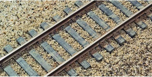 Central Valley Model Works ~ HO Scale ~ Curvable 8' 6" Mainline Ties ~ (50 pcs) ~ 2003