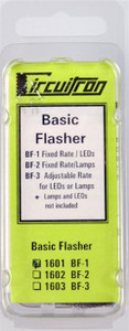 Circuitron ~ Alternating Flasher For LEDs or Lamps ~ Adjustable Rate BF-3 ~ 1603
