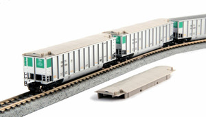 Kato  ~ N Scale ~ SBTX ~ Bethgon Protein Gondola 8-Car ~ Set #1 ~ 106-4652