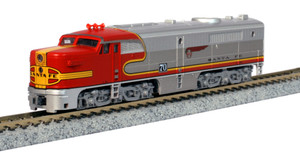 Kato ~ N Scale ~ AT&SF Santa Fe PA-1 #70L Warbonnet ~ 176-4120