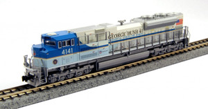 Kato ~ N Scale ~ Union Pacific ~ #4141 SD70ACE UP George Bush ESU LokSound ~ 176-8411LS