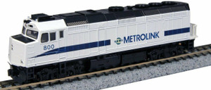 Kato ~ N Scale ~ Metrolink ~ #800 F40PH DC ~ DCC Ready ~ 176-9005