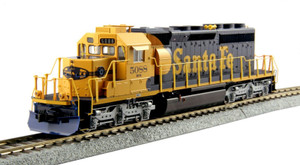 Kato ~ HO Scale ~ Santa Fe ~ ATSF ~ EMD SD40-2 Mid-Production #5088 ~ DCC Ready ~ 37-6617