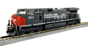 Kato ~ HO Scale ~ Southern Pacific ~ SP ~ GE C44-9W #8104 ~ DCC Equipped ~ 37-6630DCC