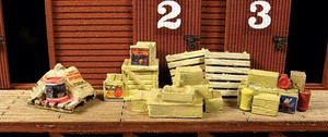 Monroe Models ~ HO Scale ~ Mini-Tales Loading Dock Junk Set ~ #2303