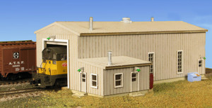Monroe Models ~ N Scale ~ The Diesel Engine House Laser Kit ~ #9219