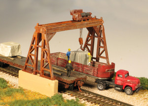 Monroe Models ~ N Scale ~ Overhead Gantry Crane Kit ~ #9301