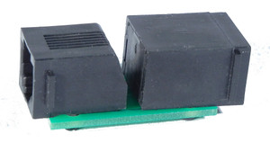 NCE ~ 8 Wire Adapter Converts 6 Wire ~ RJ12 Cab Bus To 8 Wire RJ45 ~ 5240235