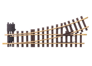 LGB G Scale Left Manual Turnout R3, 22.5°(1 pc) 16140